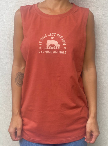 Be One Less Person Harming Animals Tank
