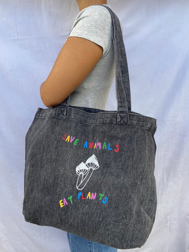 Save Animals Tote Bag