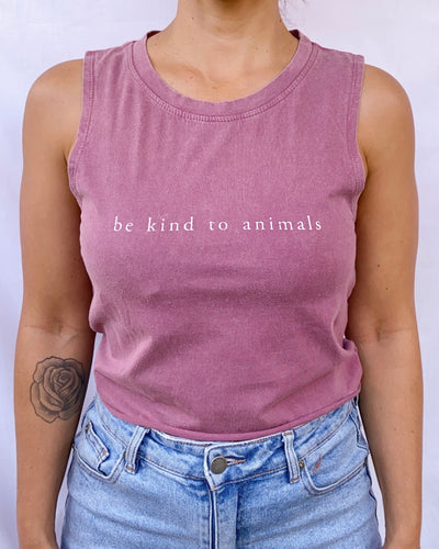 Be Kind to Animals Crop