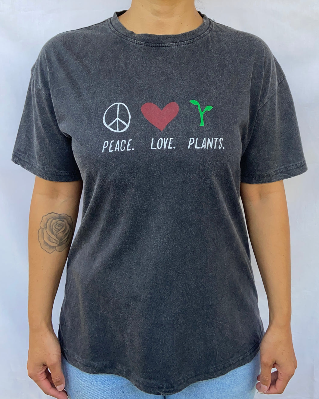 Womens Peace Love Plants