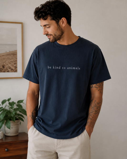 Be Kind to Animals Oversized Tee