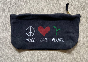 Peace Love Plants Clutch