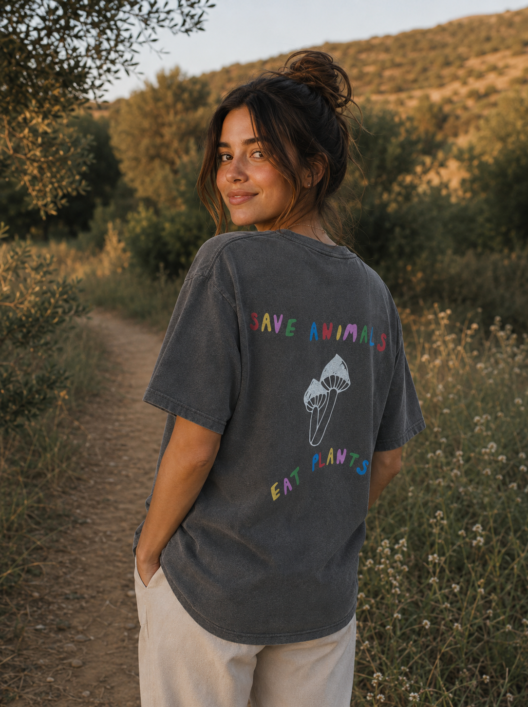 Animals Oversized Tee