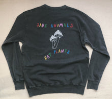 Load image into Gallery viewer, Unisex Save Animals Vegan Sweater
