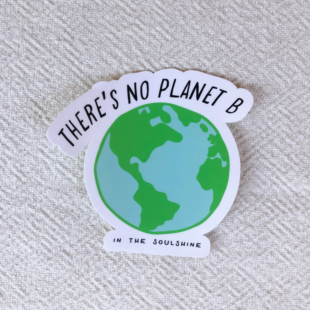Large No Planet B Sticker